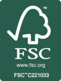 FSC® C221033 Chain-of-Custody certification mark